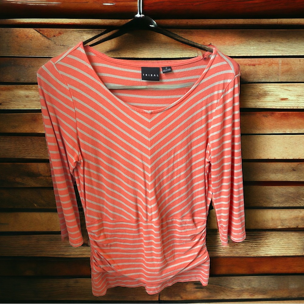 Striped Tribal Top